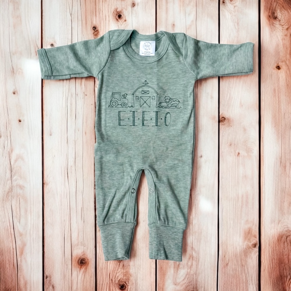 Green Kids One Piece. NWOT